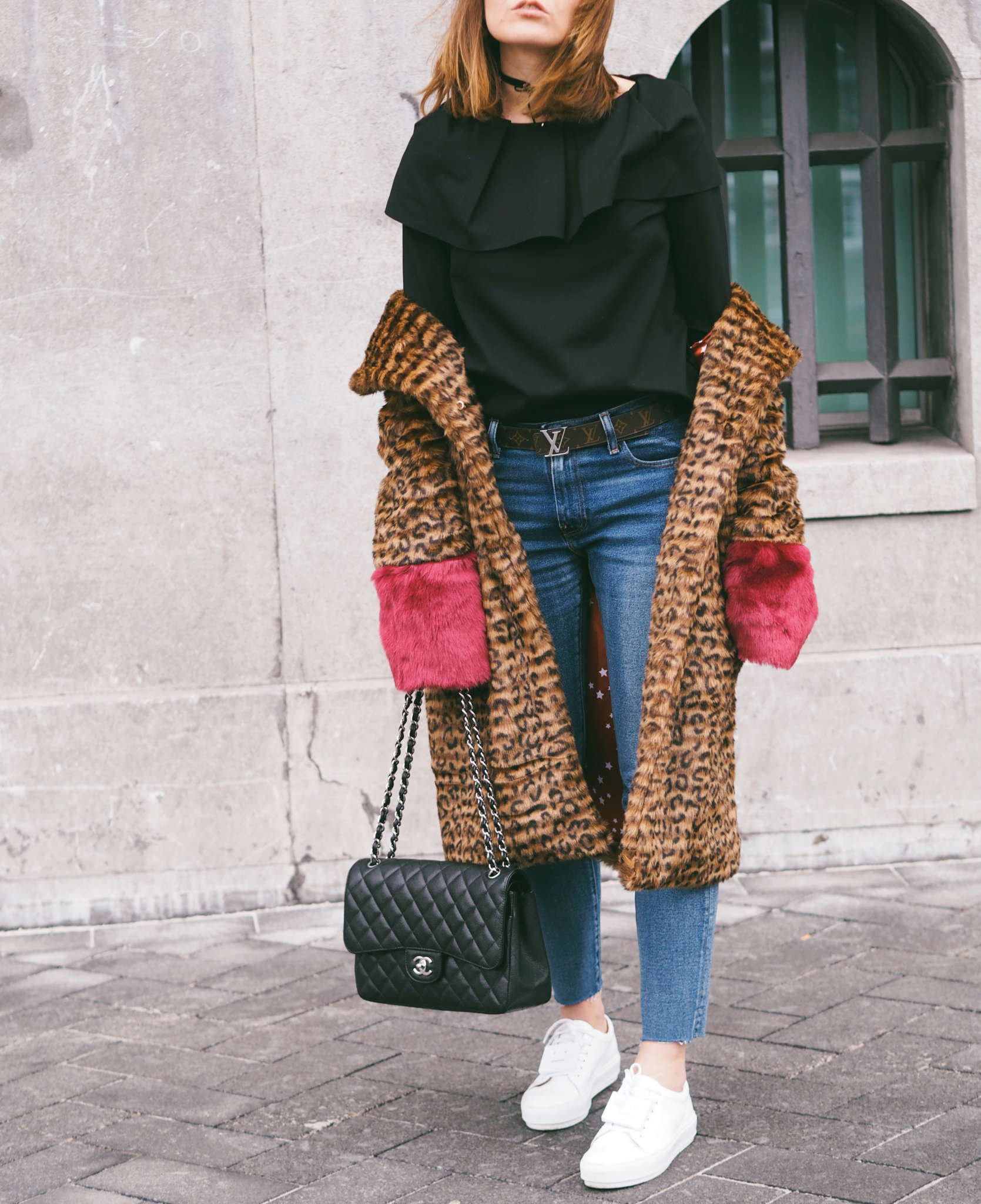 nickyinsideout - leopard print - new year resolutions - fall/winter inspiration - Etsy - faux fur - jacket/coat - street style - Etsy Resolution - full time blogger